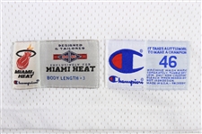 1994-95 Harold Miner Miami Heat Home Jersey (MEARS LOA)