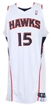 2008-2009 Al Horford Atlanta Hawks Game Worn Home Jersey (MEARS LOA/MeiGray/Team Letter)