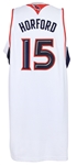 2008-2009 Al Horford Atlanta Hawks Game Worn Home Jersey (MEARS LOA/MeiGray/Team Letter)
