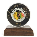 1990s Bobby Hull Chicago Blackhawks Signed Hockey Puck (JSA)