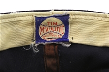 1963-67 Detroit Tigers Game Worn Cap (MEARS LOA)
