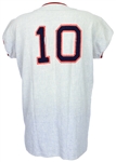 1967 Jay Johnstone California Angels Signed Game Worn Road Jersey + Hardcover Book/Signed Photo (MEARS A9/*JSA*) 