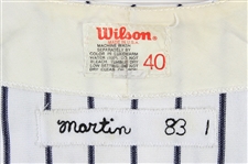 1983 Billy Martin New York Yankees Home Tribute Uniform