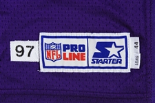 1997 Cris Carter Minnesota Vikings Home Jersey (MEARS LOA)