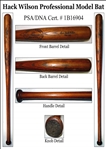 1926 Lewis Hack Wilson Chicago Cubs H&B Louisville Slugger Professional Model Game Used Bat (MEARS A9 / PSA GU9) Fresh To The Hobby