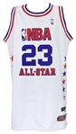 2003 Michael Jordan Washington Wizards Eastern Conference All Star Jersey (MEARS A5)