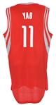 2010-11 Yao Ming Houston Rockets Road Jersey (MEARS LOA)