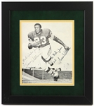 1967-70 Travis Williams Green Bay Packers Signed 13" x 15" Framed Photo (JSA) 