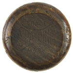 1918 RARE Tris Speaker Cleveland Indians Spalding Professional Model Game Used Bat (MEARS A7 & PSA/DNA GU6)