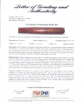 1918 RARE Tris Speaker Cleveland Indians Spalding Professional Model Game Used Bat (MEARS A7 & PSA/DNA GU6)