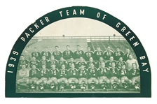 1939 NFL Champion Green Bay Packers 6.5" x 10" Team Photo 
