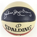 2015 Julius "Dr. J" Erving New York Nets Signed Spalding Official ABA Basketball (*JSA*)
