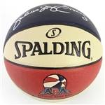 2015 Julius Dr. J Erving New York Nets Signed Spalding Official ABA Basketball (*JSA*)