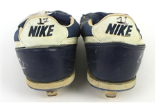 1990-91 Gary Sheffield Milwaukee Brewers Signed Nike Game Worn Cleats (MEARS LOA/JSA)
