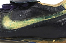 1986-88 Dale Sveum Milwaukee Brewers Signed Nike Game Worn Cleats (MEARS LOA)