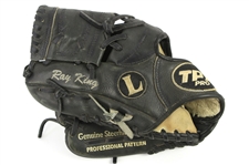 2001 Ray King Milwaukee Brewers Louisville Slugger Game Used Mitt (MEARS LOA)