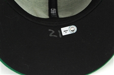 2011 Zach Braddock Milwaukee Brewers St. Patrick's Day Cap (MEARS LOA/MLB Hologram)