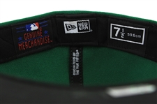 2011 Zach Braddock Milwaukee Brewers St. Patrick's Day Cap (MEARS LOA/MLB Hologram)