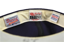 1996 Cris Carpenter Milwaukee Brewers Spring Training Game Worn Cap (MEARS LOA)