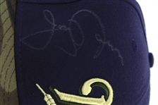 2011 Jerry Narron Milwaukee Brewers Signed Game Worn Camouflage Cap (MEARS LOA/MLB Hologram/JSA)