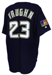 1994 Greg Vaughn Milwaukee Brewers Signed Game Worn Alternate Jersey (MEARS LOA)