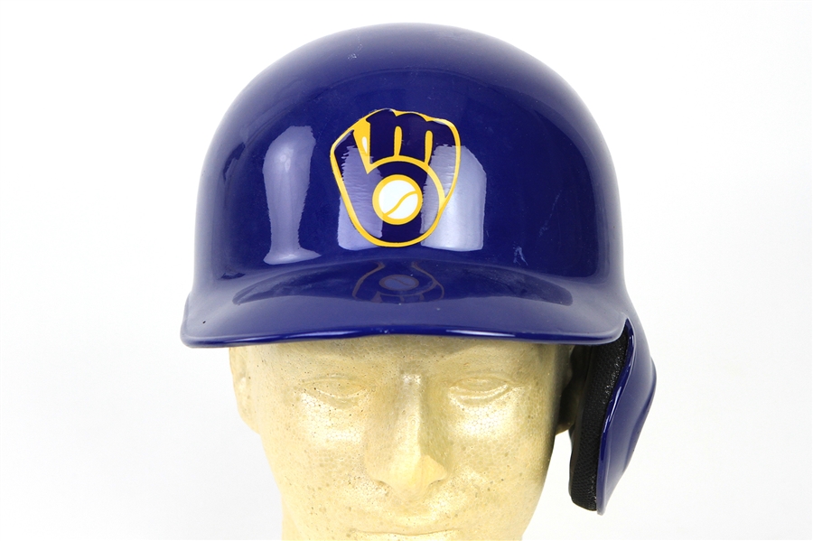 2013 Ryan Braun Milwaukee Brewers Batting Helmet (MEARS LOA/MLB Hologram)