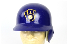 1993 Matt Mieske Milwaukee Brewers Game Worn Batting Helmet (MEARS LOA)