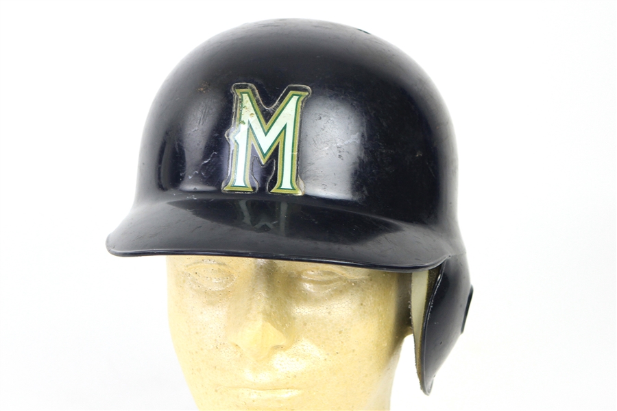 1997 Gerald Williams Milwaukee Brewers Game Worn Batting Helmet (MEARS LOA)