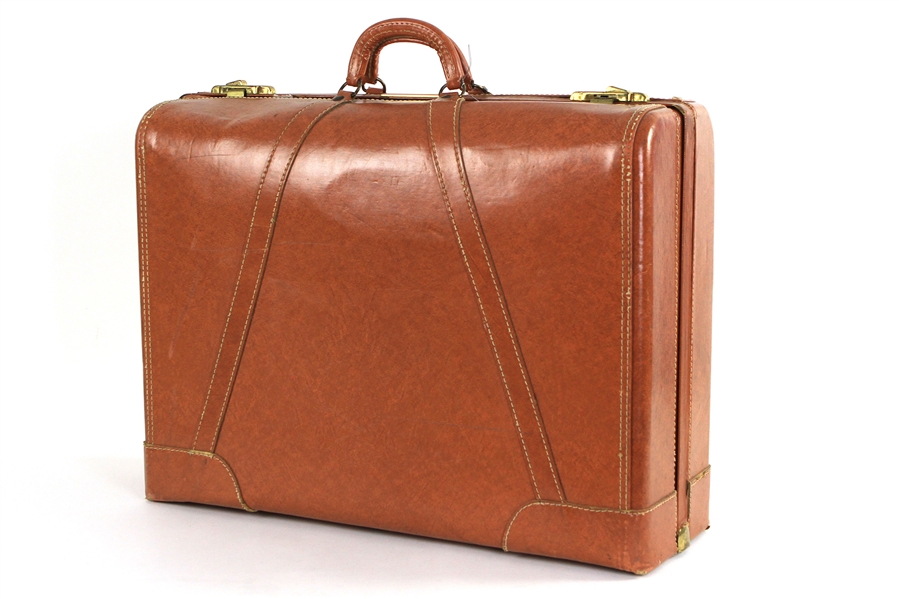 1950-52 Mike Michalske Green Bay Packers Baylor University Alumni Suitcase (MEARS LOA/Family Letter)