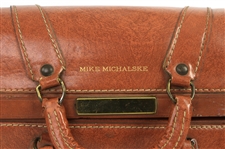 1950-52 Mike Michalske Green Bay Packers Baylor University Alumni Suitcase (MEARS LOA/Family Letter)