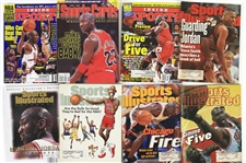 1980's-2000's Michael Jordan Chicago Bulls Magazine Collection - Lot of 45