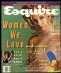 1990 Sheryl Lee Twin Peaks Signed Esquire Magazine (JSA)