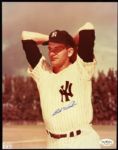 1951, 54-55 Bob Wiesler New York Yankees Signed 8" x 10" Photo (JSA Hologram)