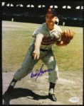 1957-60 Ned Garver Kansas City Athletics Signed 8 x 10 Photo *JSA*