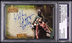 1974-1977 Land of the Lost Kathy Coleman (captured) Signed LE Trading Card (PSA/DNA Slabbed)