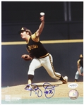 1973-80 Randy Jones San Diego Padres  Autographed 8x10 Color Photo *JSA*