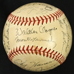1948 New York Giants Team Signed ONL Frick w/ 23 Signatures Including Leo Durocher, Johnny Mize & More (*JSA Full Letter*)