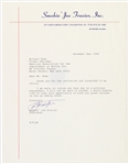1990 Joe Frazier Heavyweight Champion Signed Letter (JSA)