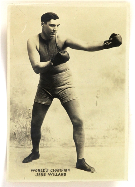 1910s Jess Willard Heavyweight Boxing Champion 5x7 Photo