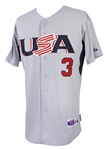 2012-15 Albert Almora Team USA Road Jersey (MEARS LOA)