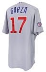 2011 Matt Garza Chicago Cubs Game Worn Road Jersey (MEARS LOA/MLB Hologram/Team Letter/Steiner)