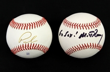2012 Mitt Romney Paul Ryan Republican Presidential Nominees Signed Baseballs & Letter - Lot of 3 (PSA/DNA & JSA)