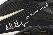 2009 Adrian Gonzalez San Diego Padres Signed Game Worn Nike Cleats (MEARS LOA & PSA/DNA)