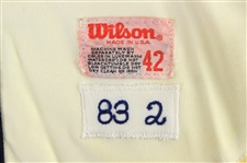 1983 Alan Trammell Detroit Tigers Tribute Jersey (MEARS LOA)