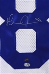1990's  Michael Irvin Dallas Cowboys Signed Embroidered Career Accomplishments Jersey (Player Hologram/Mrak Sports) 5/89