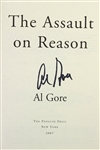 2007 Al Gore Vice President Signed The Assault on Reason Hardcover Book (JSA)