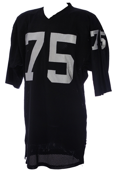 1985-87 Howie Long Los Angeles Raiders Home Jersey (MEARS LOA)