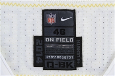 2014 Ben Roethlisberger Pittsburgh Steelers Road Jersey (MEARS LOA)