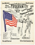 1965 (May 25) Muhammad Ali Sonny Liston Heavyweight Title Fight Program