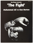 1973 (March 31) Muhammad Ali Ken Norton Heavyweight Title Fight Program 